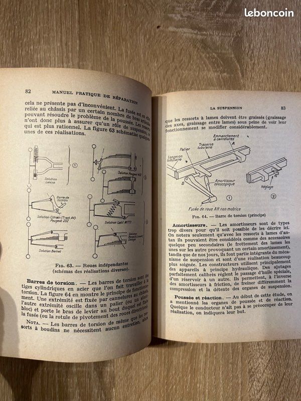 Livre ancien manuel pratique de réparation, dépannage et entretien de la voiture (image 8)