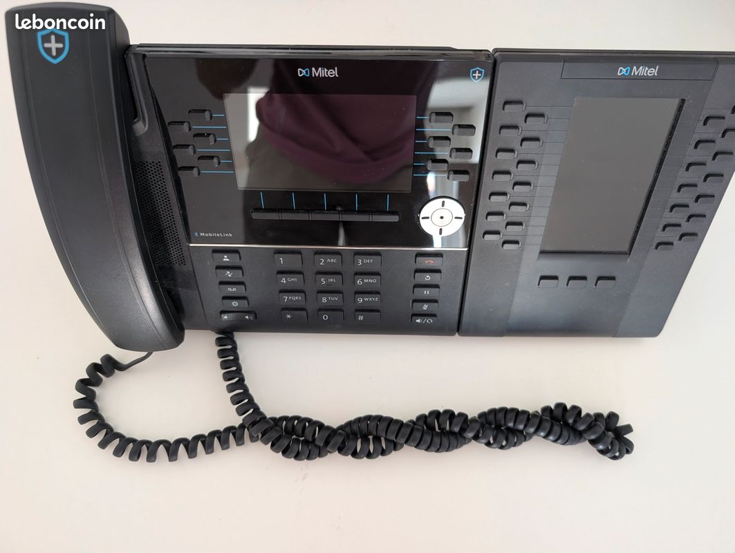 Téléphone IP Mitel 6930 + extension M695 (image 1)