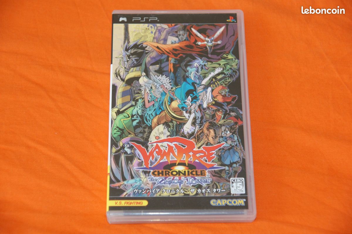 VAMPIRE CHRONICLE THE Chaos Tower Darkstalker Sony PSP Jap Japan (2) EUR 28,00 - FR