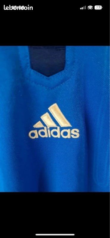 Maillot vintage Équipe de France de rugby Adidas, coupe du monde 2015. 13-14 ans ,bleu (image 3)