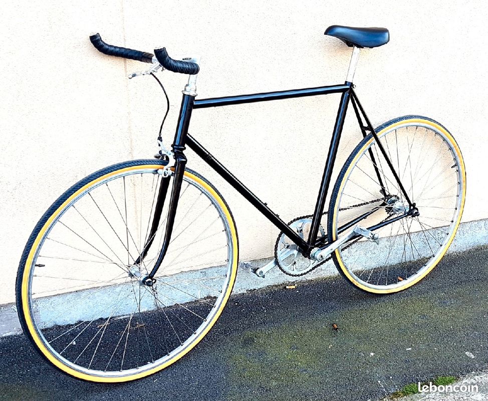 Single Speed Motobecane Révisé Pneus Neufs (image 1)