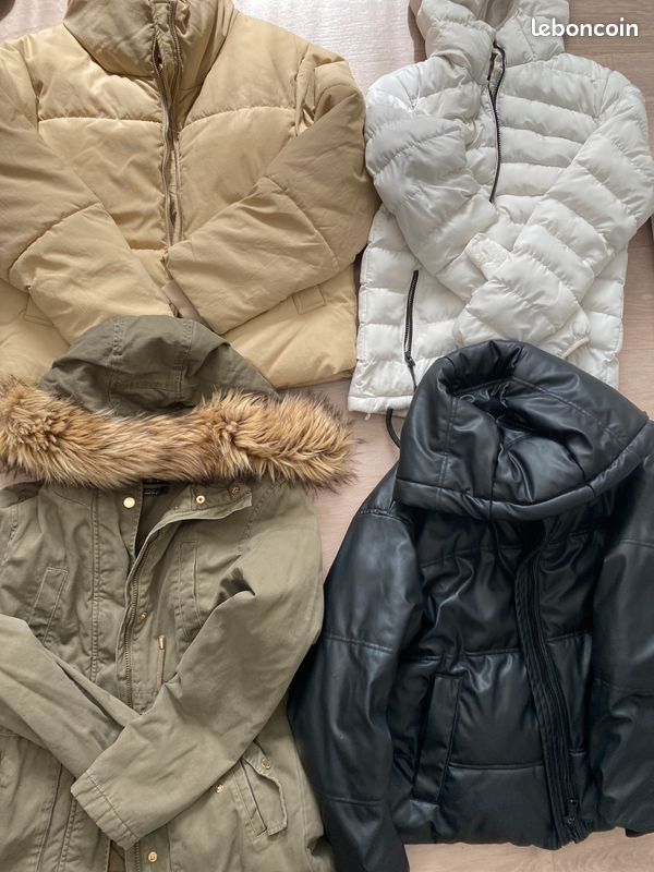 Lot de doudoune veste taille xs Vêtements