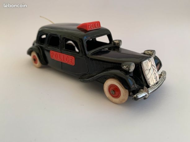 NOREV 1/43 Citroën Traction Police - Châssis Métal, France