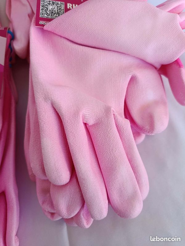 Mitaines courtes roses résille adulte : Deguise-toi, achat de Accessoires