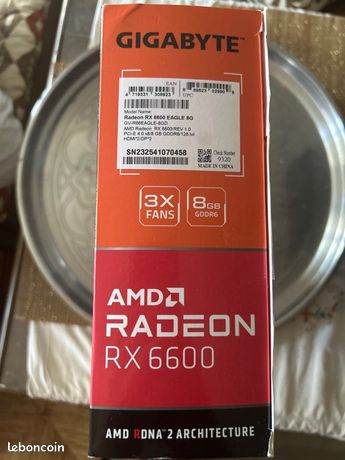 AMD Radeon RX 6600 8Gb PCIe 4.0 12