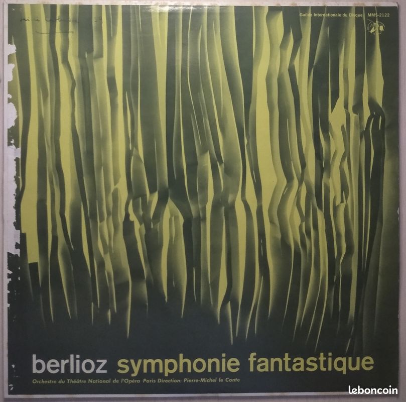 33 tours Berlioz : Symphonie fantastique (image 1)