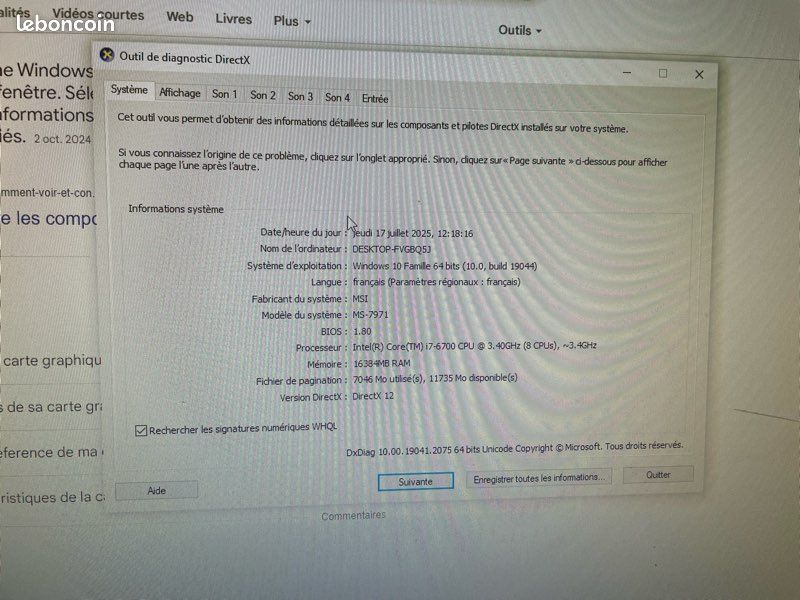 Ordinateur gaming/polyvalent (image 6)