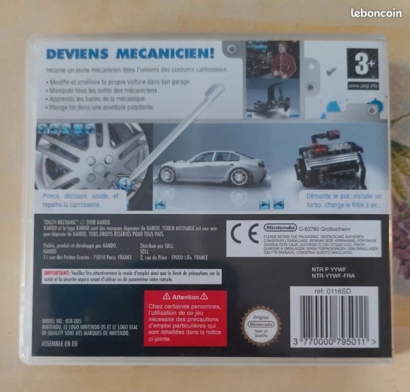 MECHANIC MASTER !!! Un Excellent Jeu De Reflexion DS/3DS/2DS Jeu NEUF EUR 9,99 - FR