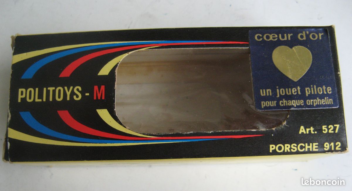 MINIATURE PORSCHE 912 POLITOYS -M 1/43è (image 4)