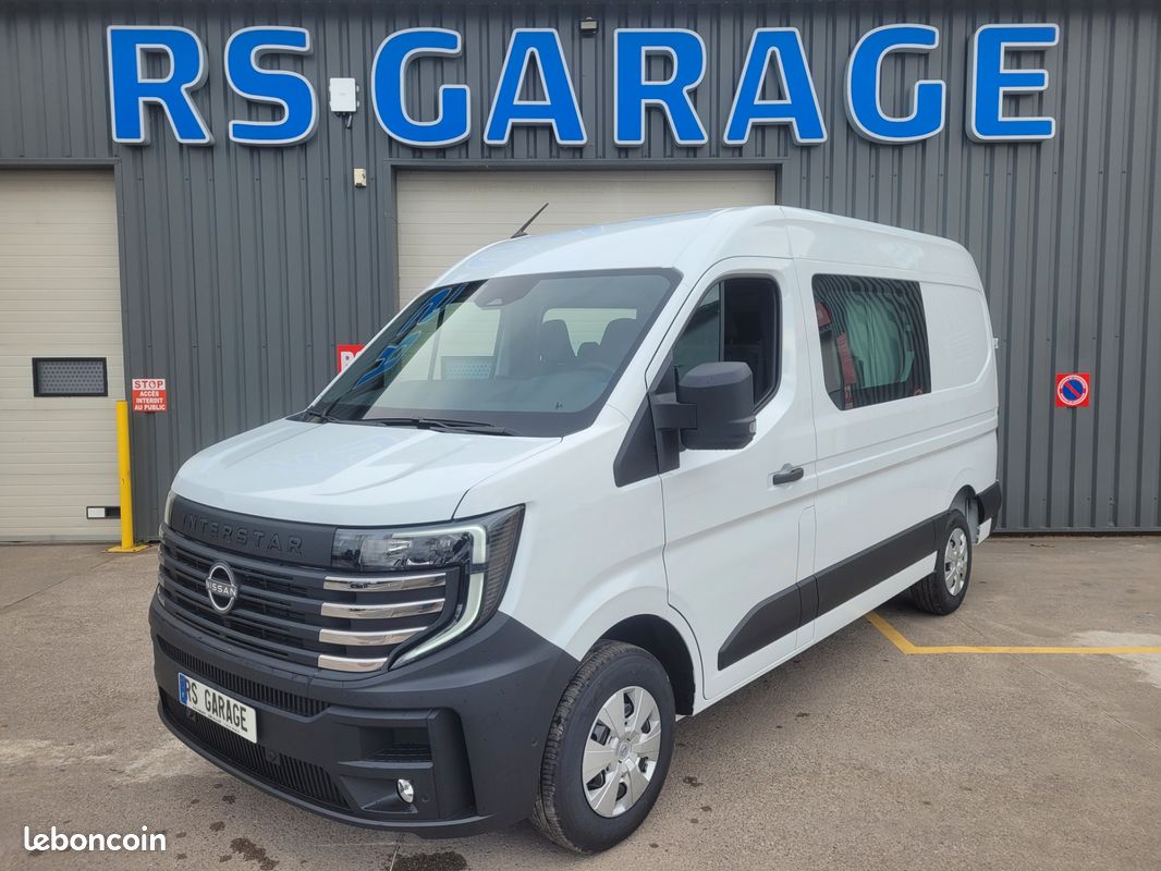NISSAN INTERSTAR L2H2 FOURGON 2.0 DCI 170 A/T TEKNA CABINE APPROFONDIE FIXE 07 PLACES NEUF avec HABILLAGE BOIS + CAMÉRA DE RECUL + ANTIBROUILLARDS / GARANTIE CONSTRUCTEUR 5 ANS ( Prix Vente 38 990 HT) (image 12)