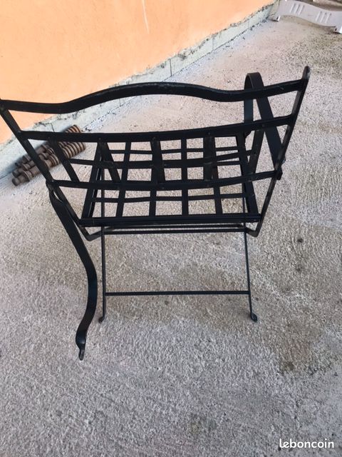 Fauteuils extérieur fer laqué Hervé Beaume (image 4)