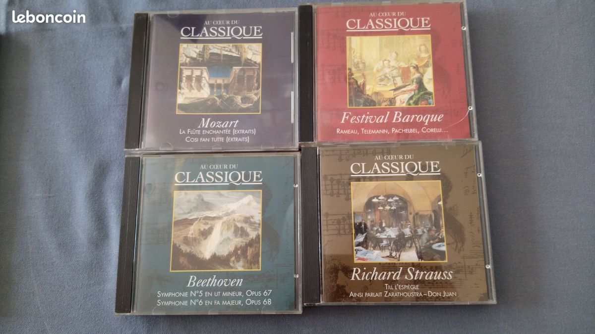 Lot de 46 CD de musique classique - Les plus grands compositeurs et leurs chefs-d'oeuvre - EN PARFAIT ETAT (image 8)