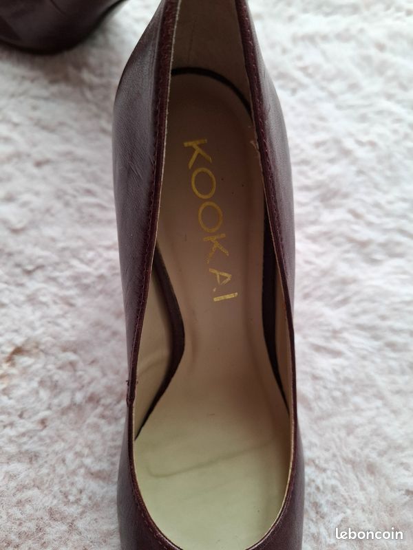 Escarpins cuir femme (image 2)