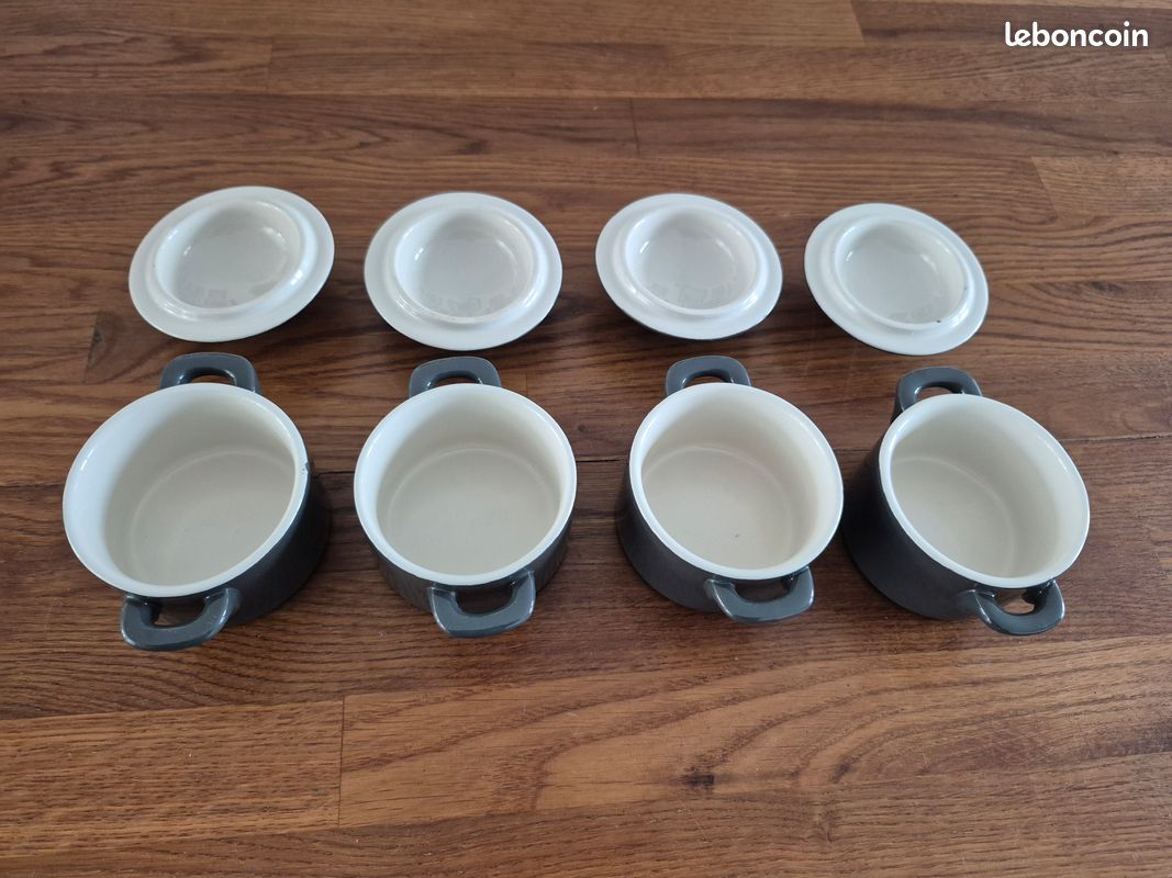 LE CREUSET MINI COCOTTE CERAMIQUE 10 cm Mist Grey