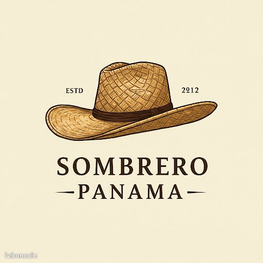 Chapeau Panama authentique T56 (image 6)