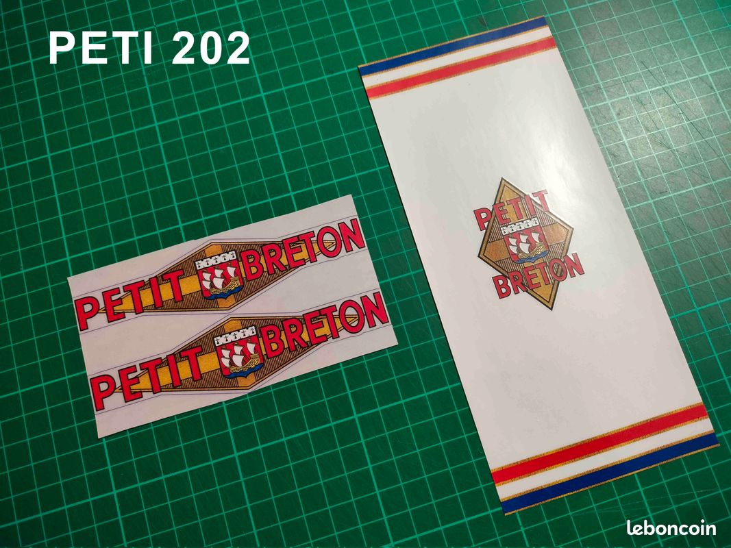 Vélo PETIT BRETON reproduction stickers anciens (image 5)