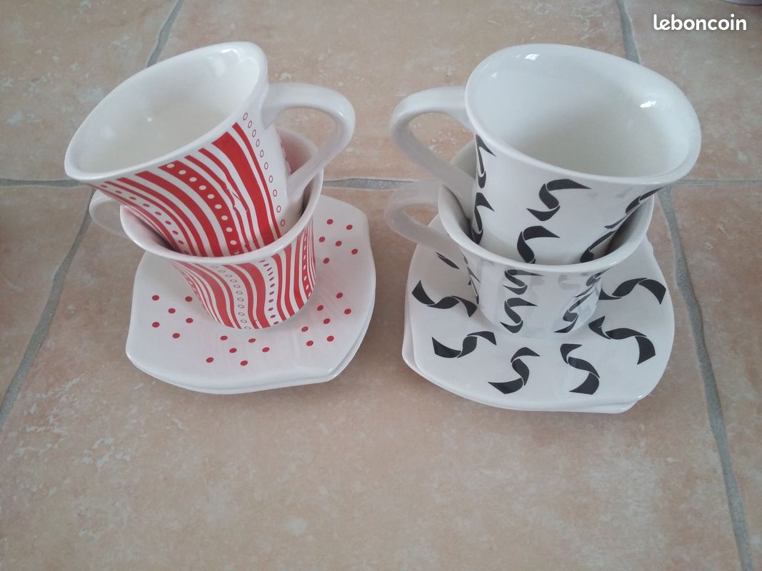 Ensemble tasses à café (image 1)