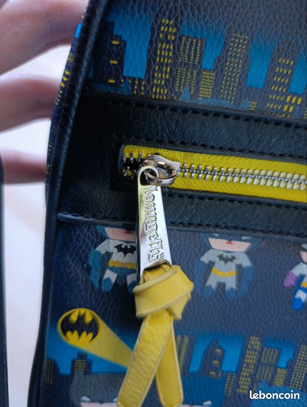 Sac à dos - PALADONE - DC Comics: Batman - Nylon - Mixte - Batman Noir - Bagagerie