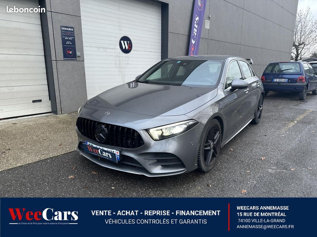 Mercedes classe a 2.0 220 190 amg line 7g-dct bva - suivi complet 100% mercedes/garantie 12 mois (image 1)
