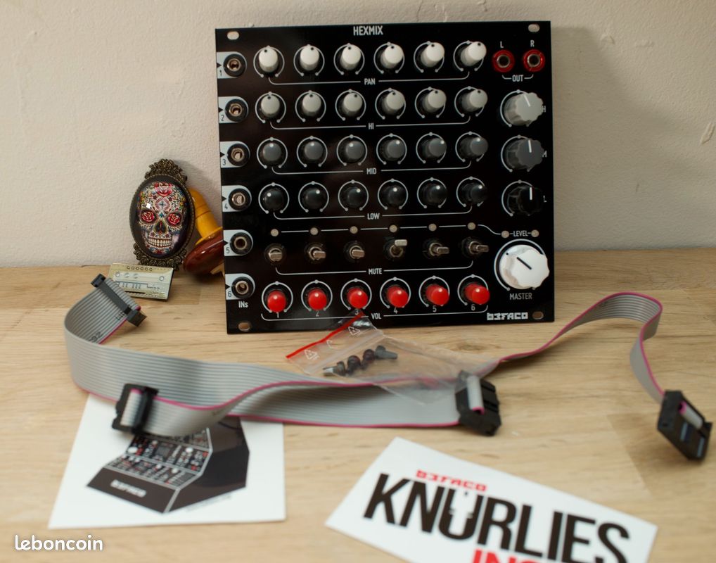 Eurorack modulaire - Befaco - Mixeur Hexmix (image 1)