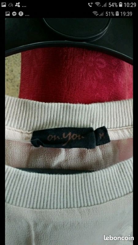 Tee shirt crème (image 4)