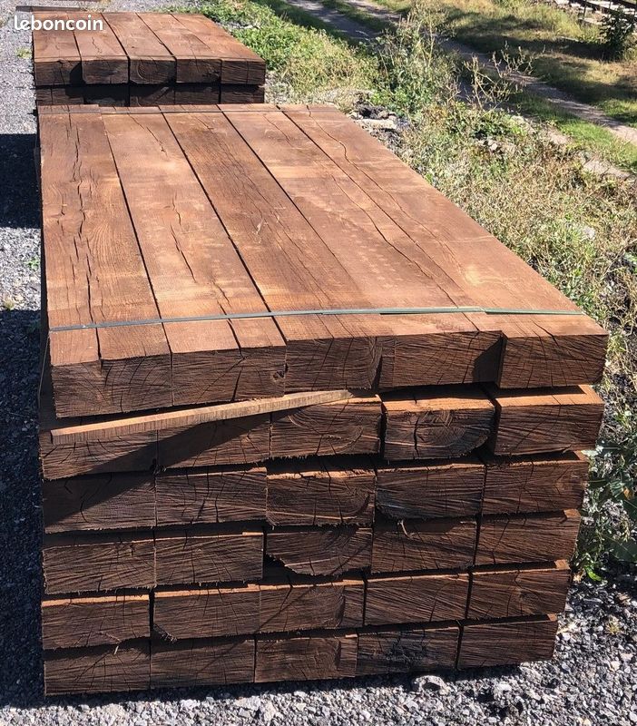 Bois extérieur classe 4 – Traverses pour terrain et jardin (image 2)