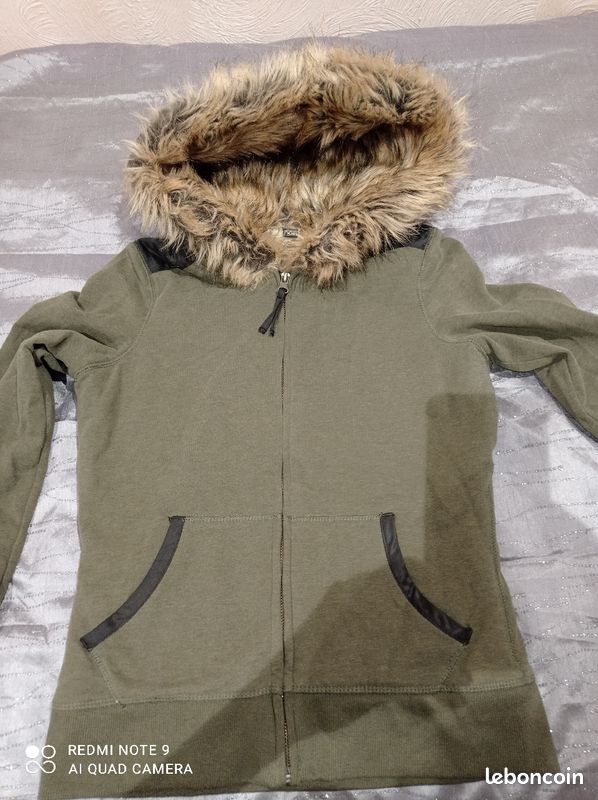 Interieur Fourrure Sweat FourrÃ© Femme Sweat Capuche ZippÃ© FourrÃ