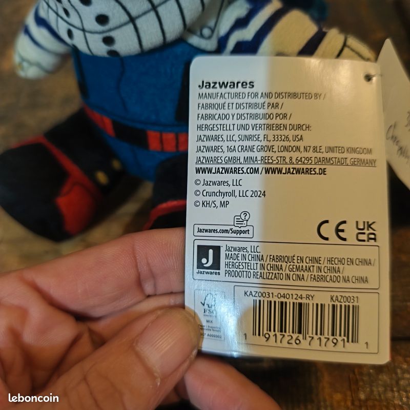 Figurine Deku Total Anime Izuku Midoriya De Peluche De 20 Cm Ultra