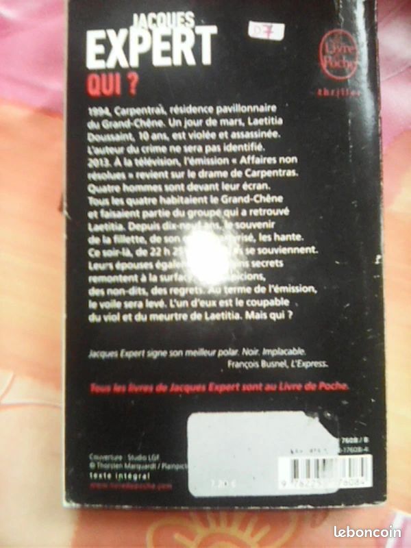 Jacques expert qui thriller texte intégral (image 2)
