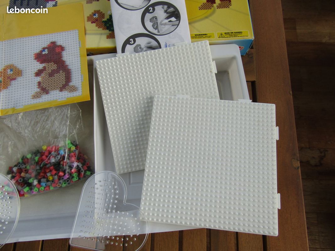 Coffret Hama animaux + reste de perles (image 4)