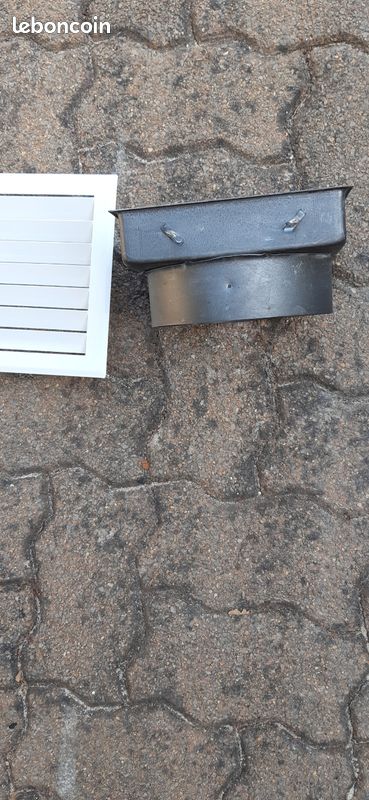 Grille de ventilation avec cadre pour cheminée (image 2)