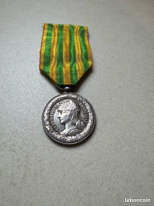 Médaille Coloniale Française Cochinchine, Tonkin, Laos & Mekong, Haut-Mekong - Occasion, Période 1816-1913