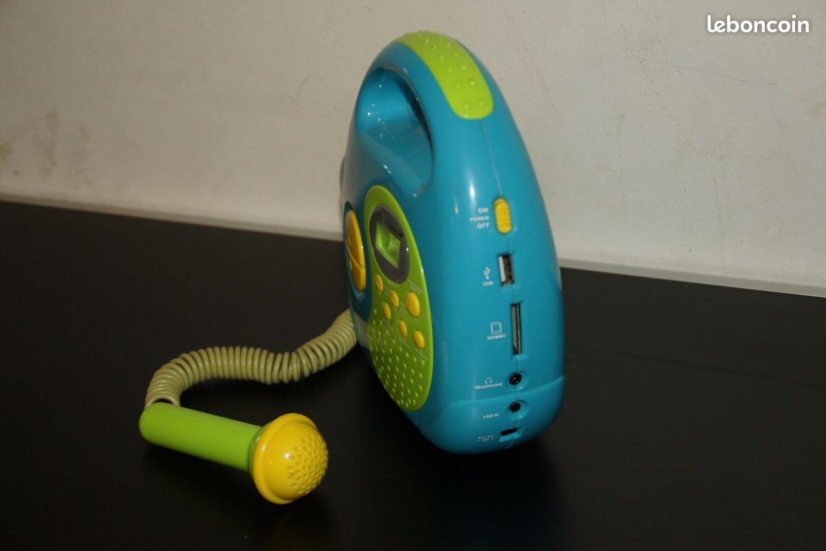 (3ans et +) Poste radio portable avec micro enregistreur « music karaoké » (image 8)
