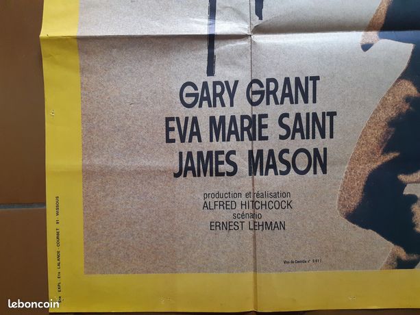 Affiche Film La Mort aux trousses