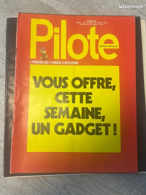 22 magazines de BD « Pilote ». Année : 1973 (image 8)