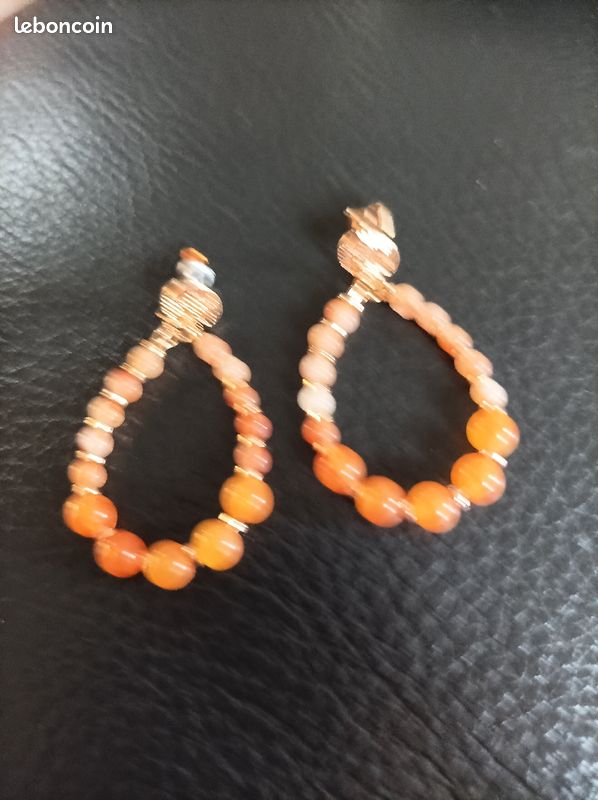 Boucles d'oreilles fantaisie (image 1)