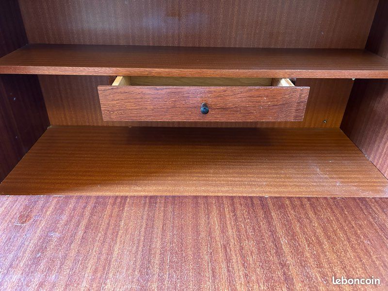 Armoire secrétaire palissandre (image 3)