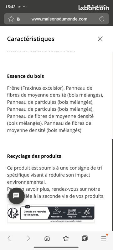 Meuble 3 portes maison du monde (image 12)