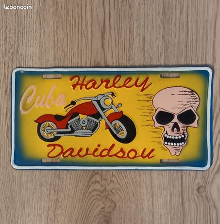 Plaque D'immatriculation Métal Guy Harvey – Achigan à Grande Bouche – Floride