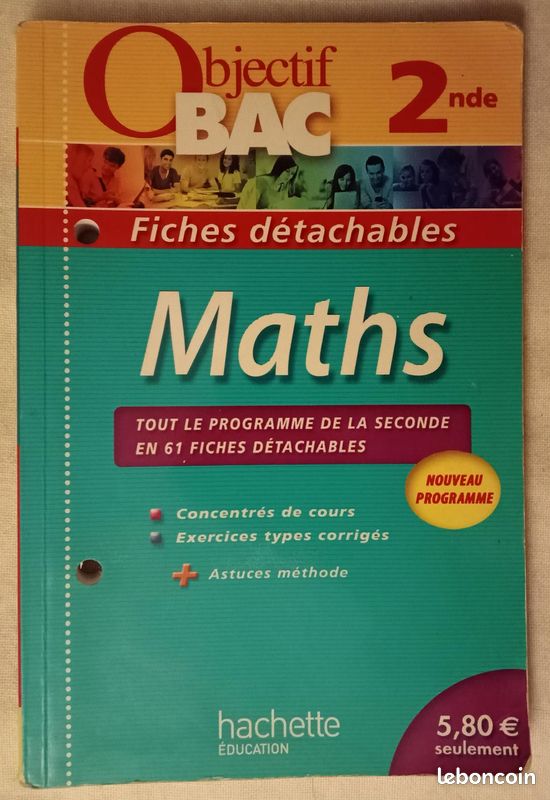Objectif Bac - Entraînement - Maths 2nde (image 2)