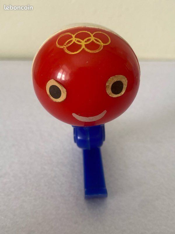 Mascotte 50 Cm Jeux Olympiques d'hiver JO 1992 Albertville