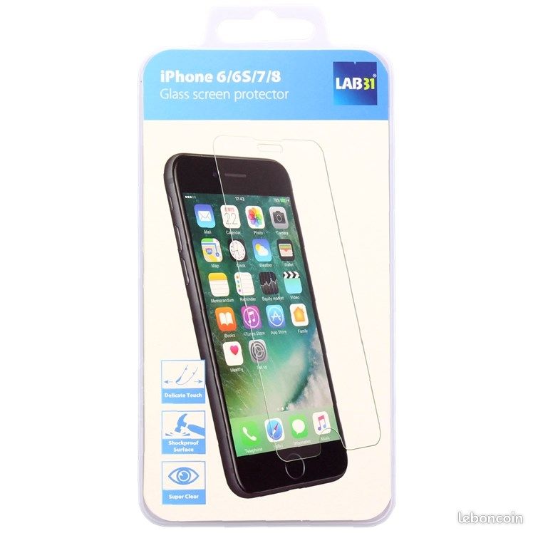 Verre trempé iphone 6 11 et XR (image 2)