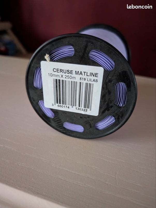 WedDecor Ruban Violet Pour Emballage Cadeau, 6 Mm X 25 M, Rouleau De