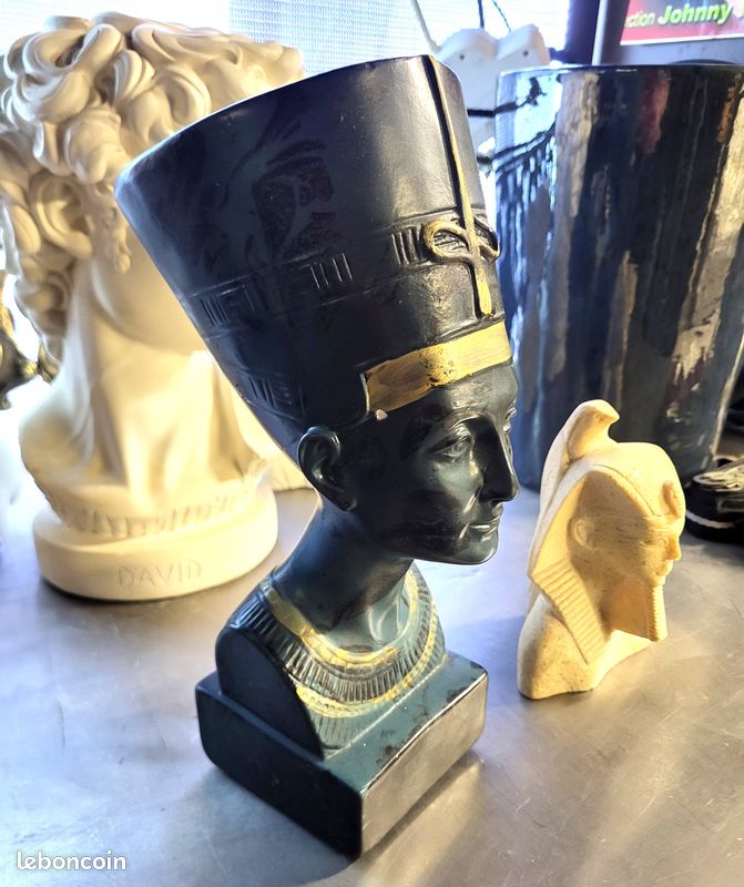 Lot 2 statues égypte (image 2)