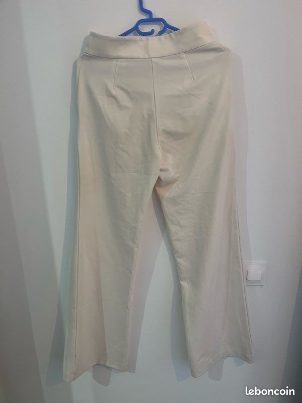 Pantalon blanc H&M 36 (image 2)