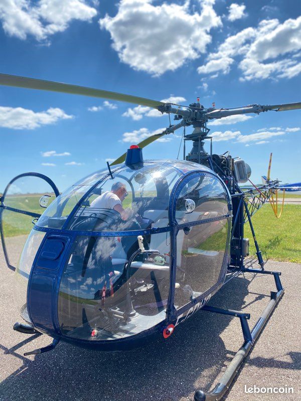 Hélicoptère Alouette 2 SA 313 (image 1)