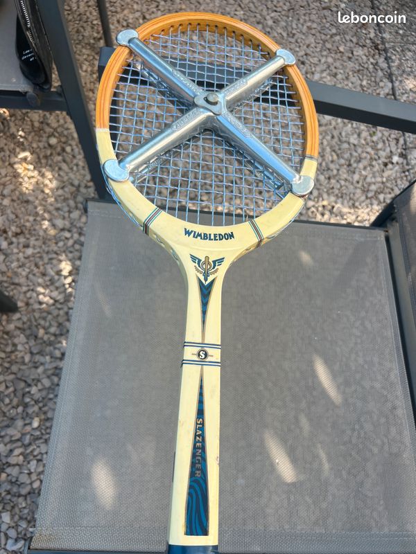Raquette de tennis slazenger vintage (image 1)