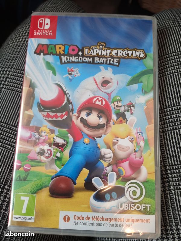 Jeu Switch MARIO ET LAPINS CRÉTINS - NEUF (image 1)