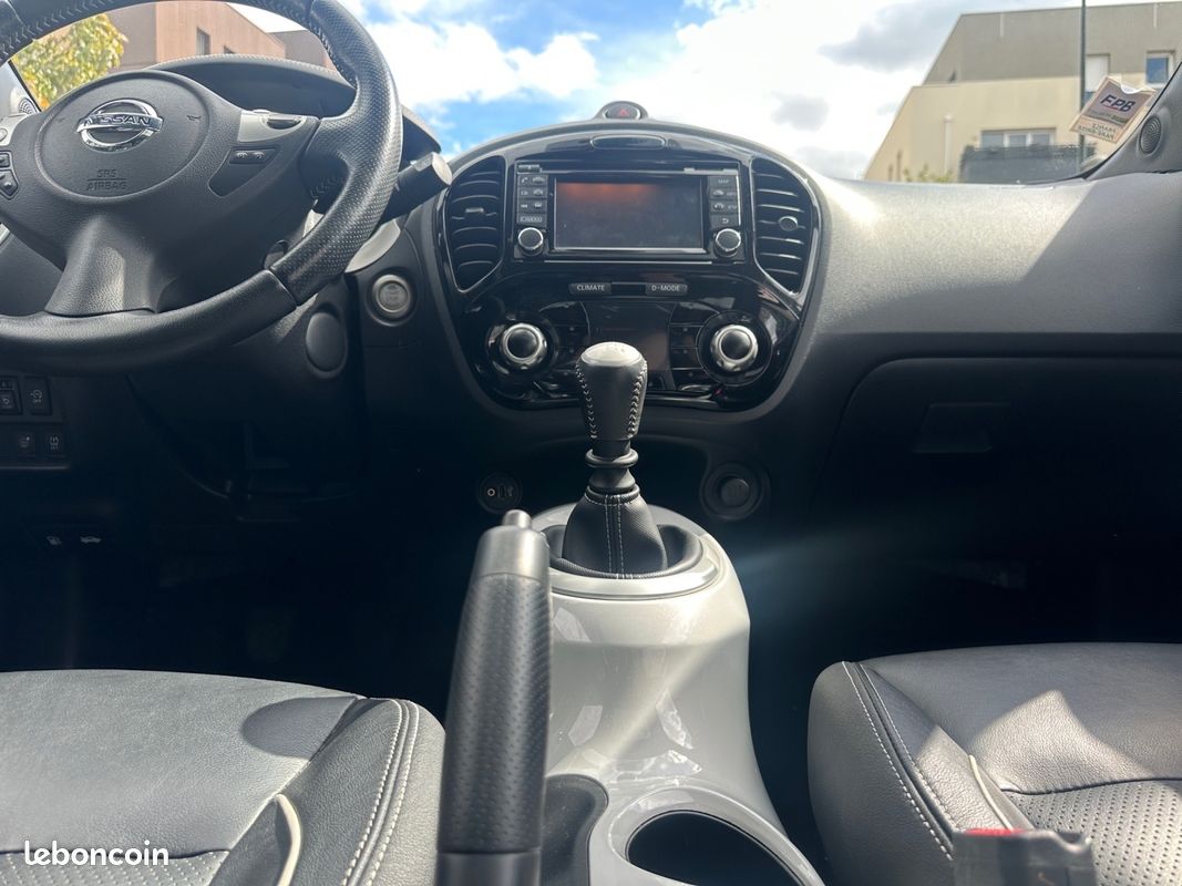 NISSAN Juke Génération I (F15) Phase 2 1.2 DIG-T 115ch Tekna Entretien NISSAN 115Ch Garantie 12 mois 56000 kms (image 11)