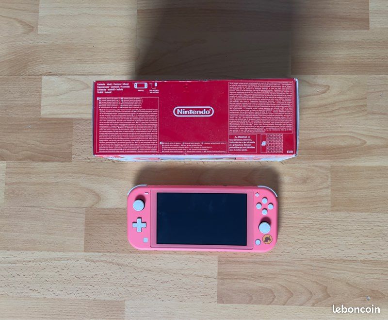 Nintendo Switch Lite Rose – Console Portable Comme Neuve, Parfaite Pour Les Jeux Nomades